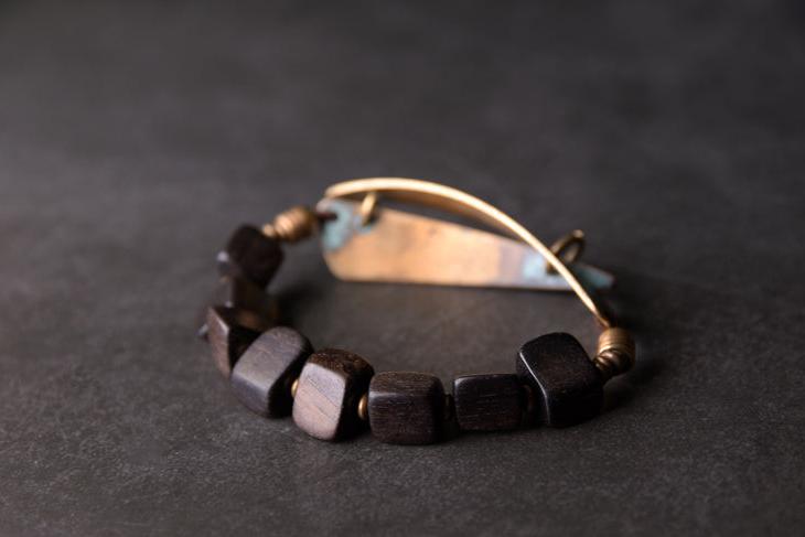 Ebony & Bronze Heritage Bracelet