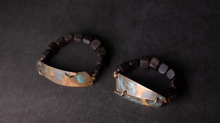 Ebony & Bronze Heritage Bracelet