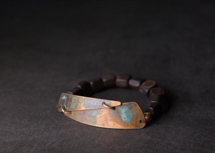 Ebony & Bronze Heritage Bracelet