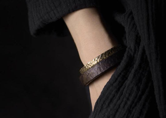 Ebony & Brass Core Heritage Bangle