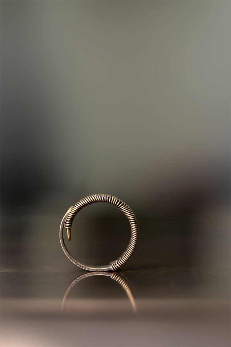 Eternal Brass Wrap Ring