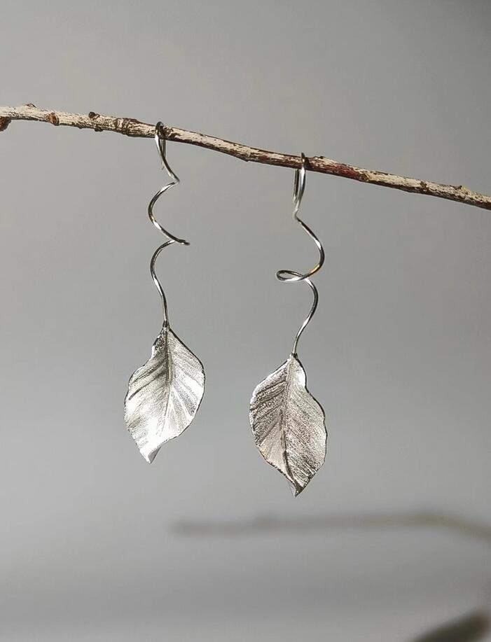 Autumn Leaves Silver